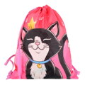 Školní batoh - 5-dílný set SMART 3D s LED osvětlením - Cat Queen