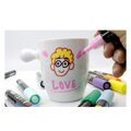 Popisovač akrylový M&G Acrylic Marker 2 mm, Neon Yellow S040