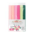 Krepový papír JUNIOR 100x25 cm BLOOM Florist (sada 6 ks)