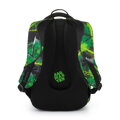 Školní batoh BagMaster BAG 23 A green /black