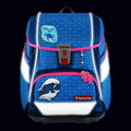 Školská aktovka/ruksak 2IN1 PLUS pre prváčikov - 6-dielny set, Step by Step Dolphin Pippa