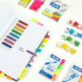 Blok lep MILAN FLUO záložka PVC 45 x 25 mm žlutá