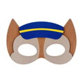 Maska na obličej Pes (policista) 18 x 12 cm