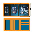 Detská textilná peňaženka - Seria 6 - Space