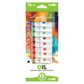 Barvy olejové 12ml x12 ks JUNIOR