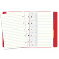 Filofax notebook kapesní červený