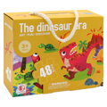 Dětské puzzle 50 x 34 cm (48 dílků) - Doba dinosaurů