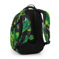 Školní batoh BagMaster BAG 23 A green /black