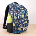 Školní batoh MILAN (25 l) special series Yeti 2, námořnická modrá