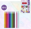 Sada fixů Faber-Castell Castle 10+3 Glitter barevné
