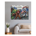 Diamantové malování (s rámem) - Avengers hrdinové