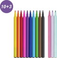 Sada fixů Faber-Castell Castle 10+3 Glitter barevné