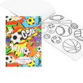 Výtvarná sada / velký penál 36 ks - Football