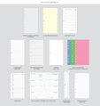 Diář Filofax Domino Soft - pastelově růžový, osobní