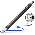Pero kuličkové Schneider Epsilon XB black-pink Touch - modrá náplň