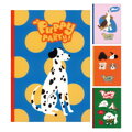 Sešit linkovaný B5 M&G Puppy Party! (4 designy)