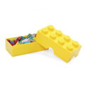 LEGO box na svačinu 100 x 200 x 75 mm - žlutá
