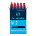 Bombičky do rollerů Schneider One Change 5ks - červená náplň