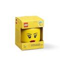 LEGO úložná hlava (mini) - dívka