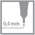 Liner STABILO point 88 ARTY, sada 18 ks
