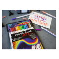 Fixy se štětcovým hrotem pro různé šířky čar STABILO PEN 68 brush - Arty, sada 18 ks