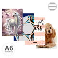Kniha záznamová linkovaná A6 (96-listová), Children design