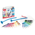 Sada Maped Creativ Blowpen Pop´Art fúkacie pero - 24 farieb