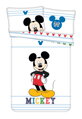 Jerry Fabrics Povlečení do postýlky Mickey Colors baby 100x135, 40x60 cm