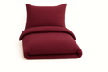 Mušelínové povlečení 140x220, 70x90 cm vínové