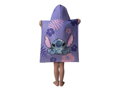 Jerry Fabrics Plážová osuška pončo Lilo a Stitch 50x115 cm