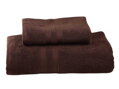 PEMITEX Ručník LINDA tmavě hnědá 50x90 cm