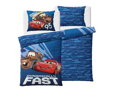 Povlečení Cars 3 Blesk McQueen a Burák 140x200, 70x90 cm