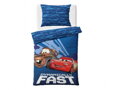 Povlečení Cars 3 Blesk McQueen a Burák 140x200, 70x90 cm