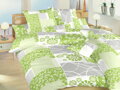 Dadka Povlečení krep Bluemoon zelený 140x200, 70x90 cm