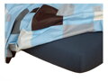 Jersey prostěradlo 60x120x10 tmavě šedé II.jakost