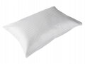 Povlak na polštář atlas grádl Polycotton bílý pruh