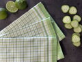 Svitap Utěrka Bambus 50x70 cm Kostka malá zelená 3 ks
