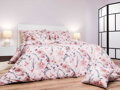 Dadka Povlečení krep Kvítí na pudrovém 140x200, 70x90 cm