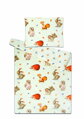 Svitap Povlečení mikroflanel Zvířátka v lese 140x200, 70x90 cm