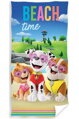 Carbotex Osuška Tlapková Patrola Čas na Plážování 70x140 cm
