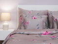 Dadka Povlečení flanel Ibišek opál 140x200, 70x90 cm