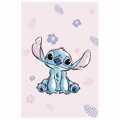 Jerry Fabrics Mikroflanelová deka Lilo a Stitch Pink 100x150 cm