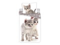 Jerry Fabrics Povlečení fototisk Kitten grey 140x200, 70x90 cm