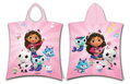 Jerry Fabrics Plážová osuška pončo Gabbys Dollhouse 02 50x115 cm