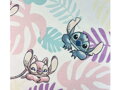 Jerry Fabrics Prostěradlo Lilo and Stitch Leaves 90x200x25 cm