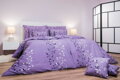 Dadka Povlečení krep Mandevila fialová 220x200, 2x70x90 cm