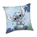 Jerry Fabrics Polštářek Lilo a Stitch Blue 40x40 cm