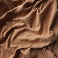 Dadka Povlečení mušelín Hnědé 140x200, 70x90 cm