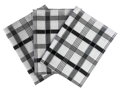 Svitap Utěrka Extra savá 50x70 cm Káro černé 3 ks