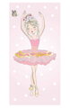 Jerry Fabrics Osuška Balerína 70x140 cm